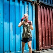 UFC Ground Game MMA Gloves - S/M, Red - Grappling and Striking MMA Training Gear for Beginner to Intermediate Fighters