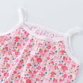 thumbnail image 4 of Paguaki Girls Toddler Baby Summer Clothes 3 6 12 18 Months 2T 3T 4T 5T Girls Outfits Sleeveless Tank Top and Shorts Set, 4 of 9