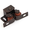 thumbnail image 2 of Unique Bargains Cupboard Furniture Door 33mm Length Double Twin Roller Catch Latch Bronze Tone, 2 of 4
