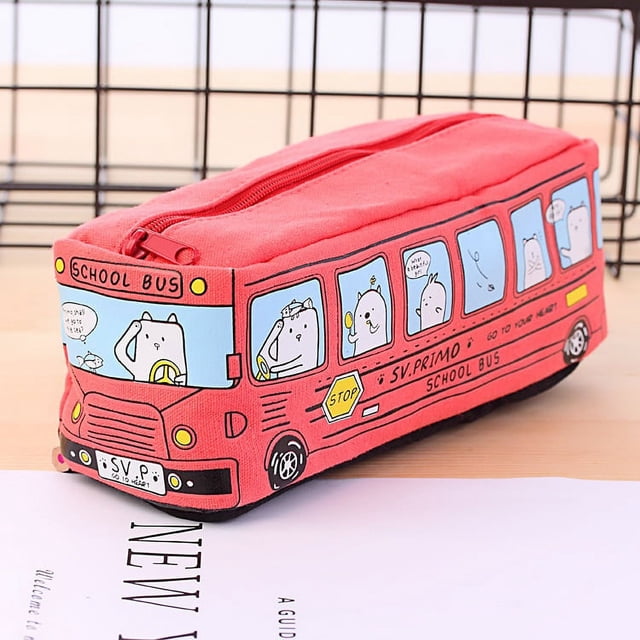 Estuche para lápices con capacidad para dibujos animados, estuche para lápices, estuche para lápices, estuche para lápices para coche, estuche para lápices para estudiantes, estuche para lápices