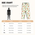 thumbnail image 3 of Pofeuu Vegan Fruit Carrot Print Women's Fashion Pajama Pants with Pockets Comfy Drawstring Sleep Lounge Bottoms-Medium, 3 of 6