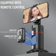 thumbnail image 4 of Qocolhg 360 Rotation Auto Face Tracking Tripod, No App, Smart Shooting Phone Holder, Body Phone Camera Mount Extendable Body Smart Tracking Tripod for Vlog Video Streaming, Rechargeable Battery, 4 of 9