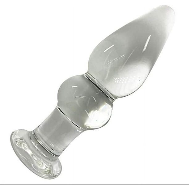anal plug toy Plug Anal em Alumínio com Pedra de Cristal main image 0