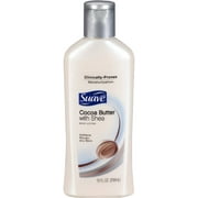 Suave Smoothing Body Lotion with Cocoa Butter & Shea 10 oz (Pack of 4)