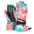 thumbnail image 2 of Guantes de esquí cálidos de invierno Forro polar A prueba de viento Pantalla táctil Deportes Ciclismo, 2 of 8