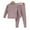 Black Gray, Pink, Gray, Purple, variant on MXIEZI 3-12 Years Boys Girls Fall Winter Warm Crewneck Fleece Thermal Top and Bottom 2PCS Outfit for Kids Baby Thermal Underwear Set