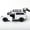Range white, variant on (Bagged) 1/36 Scale Range Rover Diecast Metal Car Replica, 3 Openable Doors Pullback Function, Collectible Miniature for Desktop Ornament Hobby Display
