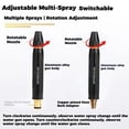 thumbnail image 4 of BORIKISE High Pressure Garden Hose Nozzle Power Jet Spray Gun Adjustable Water Flow Heavy Duty Cleaner for Car Patio Driveway Lawn Use, 4 of 6