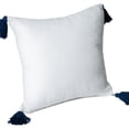 thumbnail image 3 of Ox Bay Amai 20" x 20" White Ultra-Soft Turkish Cotton Adult Decorative Throw Pillow, 3 of 8
