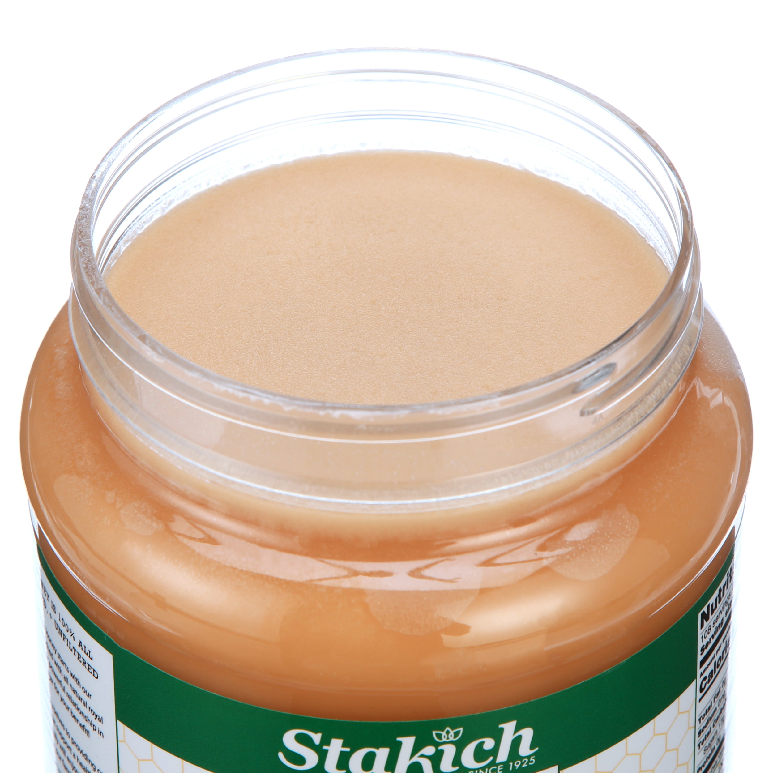 Stakich Royal Jelly Enriched Raw Honey, 5 Pound