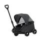 thumbnail image 4 of Cochecito para mascotas, carrito para perros y gatos, transpirable, de 4 ruedas, plegable, para gatitos, cachorros, conejos, compras y acampadas. negro, 4 of 8