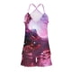 thumbnail image 5 of Conjunto de pijama de poliéster con tirantes finos y estampado de moda para mujer, 5 of 9