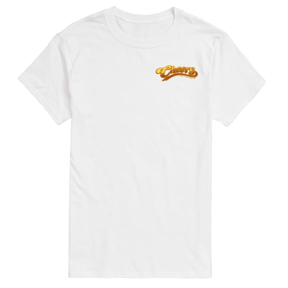 Cheers - Small Logo - Men's Short Sleeve Graphic T-Shirt