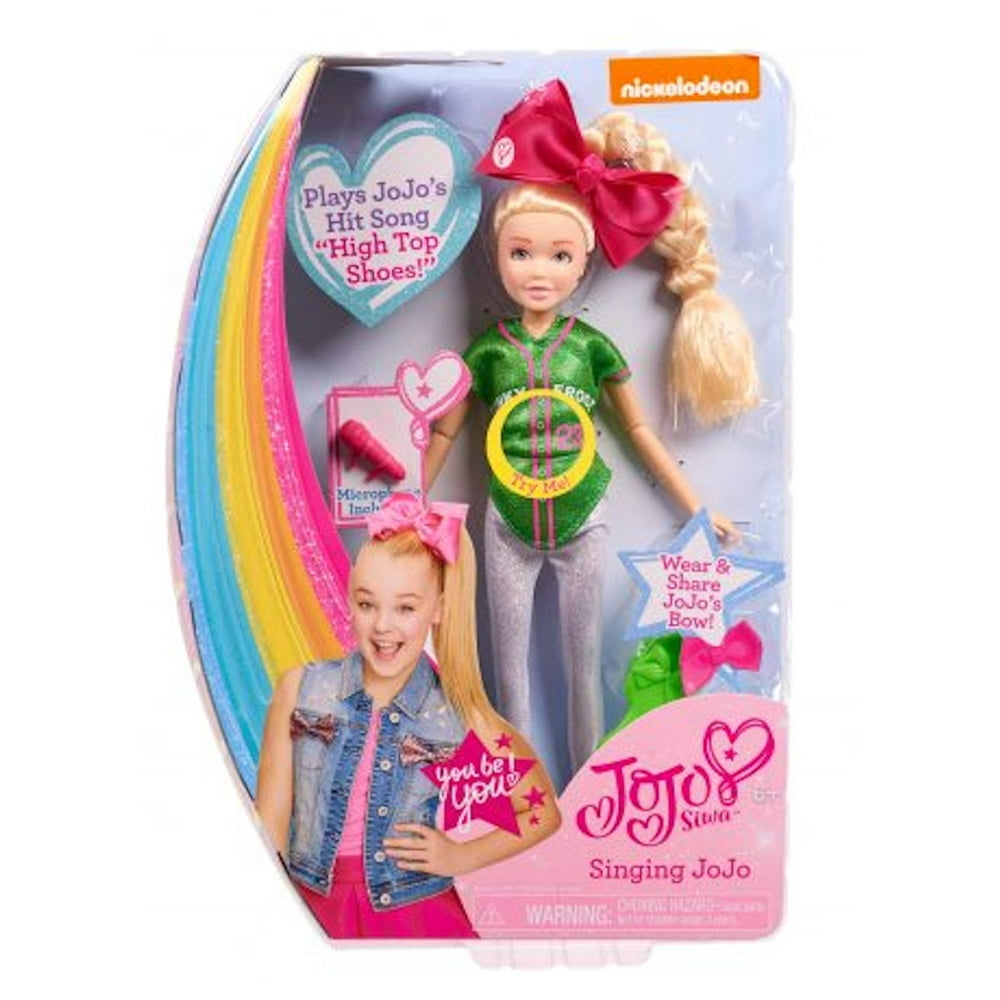 JoJo Siwa Singing Doll High Top Shoes - Walmart.com - Walmart.com