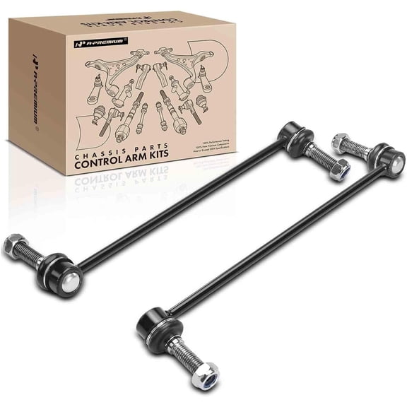 A-Premium Front Sway Bar Link Stabilizer Link Compatible with Ford Explorer 2011-2019 Police Interceptor Utility 2013-2019 Replace# GB5Z5K483A, GB5Z5K484A 2-PC Set