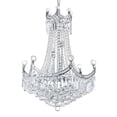 thumbnail image 5 of CWI Lighting Amanda 11 Light Down Transitional Metal Chandelier in Chrome, 5 of 5