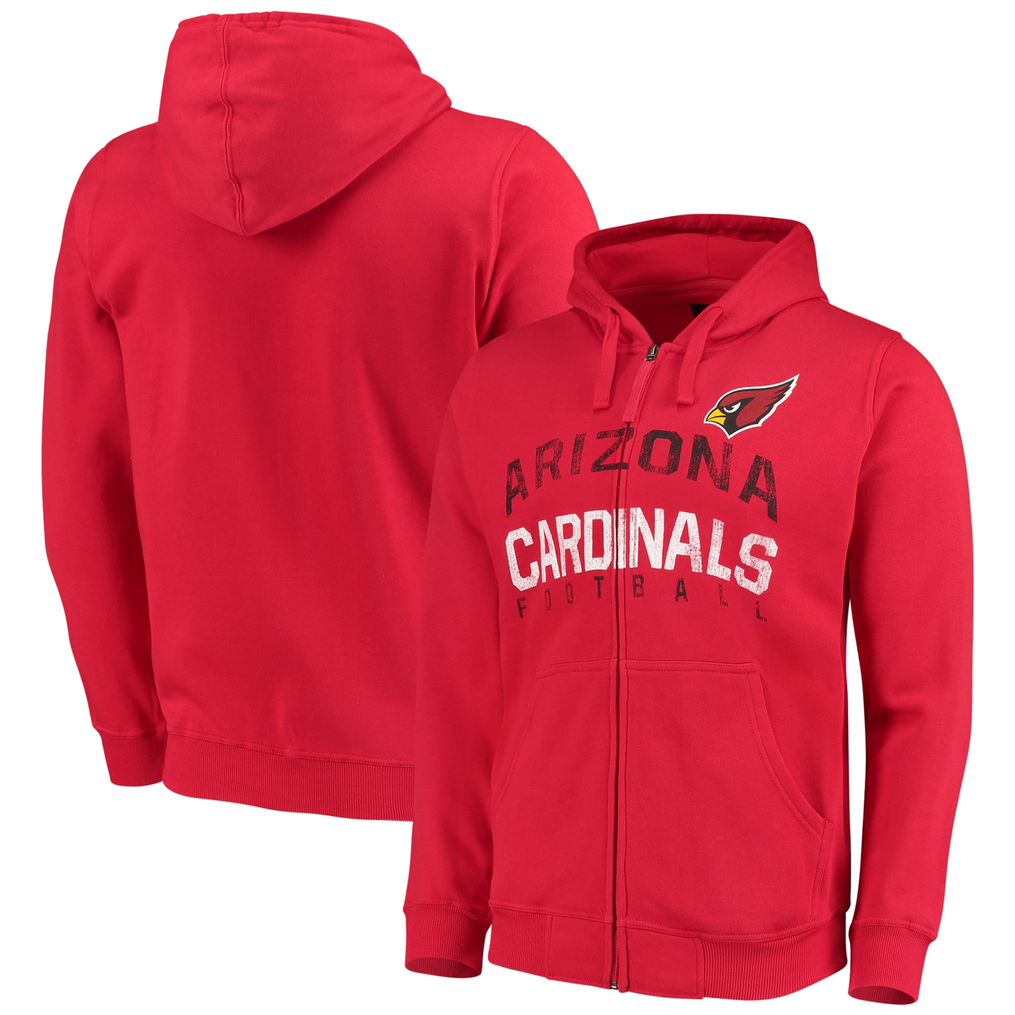 az cardinals zip up hoodie
