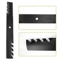 thumbnail image 2 of Juego de 3 cuchillas de repuesto para cortadora de césped de 21 pulgadas compatible con, 2 of 8