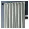 thumbnail image 6 of KeLiang Faux Linen Room Darkening Curtains - 108 Inches Long Luxury Linen Curtains for Bedroom & Living Room (1 Panel), 50W X 108L, Oyster, 6 of 9