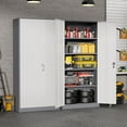 thumbnail image 2 of Pataku Garage Storage Cabinet Metal Locking Cabinet 5-Layer with Door Steel Multifunctional Storage Cabinet with 4 Adjustable Shelves, Tool Cabinets for Home, Office, Warehouse, 2 of 8