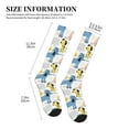 thumbnail image 2 of Compression Socks For Women And Men - Bohemian Funny Cute Poodle Dog Compression Socks Circulation For Workout, 2 of 2