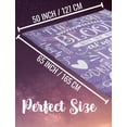 thumbnail image 2 of LHSHID Bonus Mom Gifts Bonus Mom Blanket Stepmom Gifts Mother's Day Birthday Gift for Stepmother Bonus Mom Stepmom Soft Throw Blanket Purple 60"x80", 2 of 7