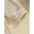 thumbnail image 4 of ZAXARRA Toddler Baby Henry Rompers Solid Color Long Sleeve Jumpsuit Pants for Newborn Infant Cute Fall Clothes, 4 of 6