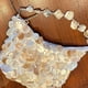 thumbnail image 4 of Guardurnaity Bolso de mujer blanco con cuentas brillantes y decoración tejida de conchas naturales. Ideal para fiestas, bodas y eventos. Bolsas de mensajero y de hombro, 4 of 5