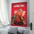 thumbnail image 3 of Red Cuadro decorativo colgante - Arte de pared - Póster enmarcado - Decoración de pared - Regalos para familia, amigos y aficionados 40*60 cm, 3 of 6