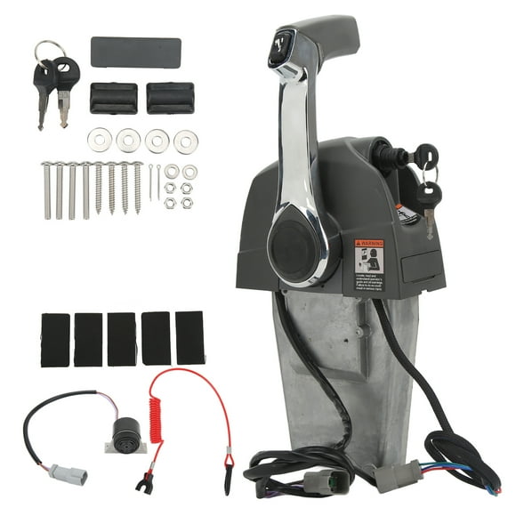 Outboard Remote Control Box Kit with Power Trim Tilt Switch 5006186 Replacement for Evinrude Johnson Outboard Engine