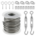 thumbnail image 1 of PVC Coated 304 Stainless Steel Cable Rope for Cable Railing  Garden Wire and Light Job use, 1 of 7