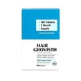 thumbnail image 2 of Hair Growth Supplement for Thinning Hair - 180 Tablets (3 Month Supply) - 100% Drug Free with Collagen Complex to Reduce Shedding & Increase Thickness, 2 of 6