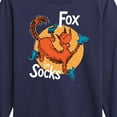 thumbnail image 3 of Dr. Seuss - Fox In Socks Jumping  - Toddler & Youth Long Sleeve Graphic T-Shirt, 3 of 6