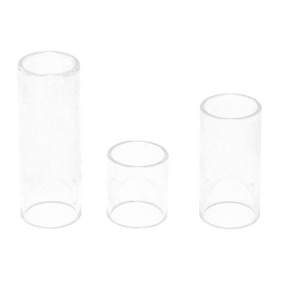 1 Set Guitar Finger Slip Slides Glass Slider For Guitar Parts