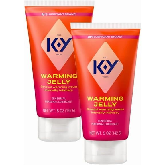K-Y Warming Jelly Personal Lubricant, 5.0 oz (Pack of 2)