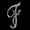 F, variant on Crystal Rhinestone 26 Letters Women Collar Brooch Pin Corsage Bouquet Jewelr -yy-C
