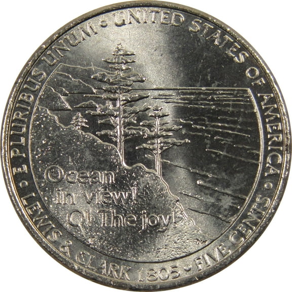 2005 P Ocean in View Jefferson Nickel BU Uncirculated 5c Coin
