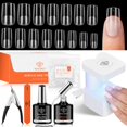 thumbnail image 1 of Kit de uñas de gel Modelones Upgrade con 510 puntas de uñas y lámpara, 1 of 9