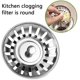 thumbnail image 2 of 2 piezas de colador de fregadero, separador de fregadero de cocina, colador de fregadero de acero inoxidable para cocina y baño diámetro 80mm Feliz Sencillez, 2 of 5
