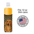 thumbnail image 4 of Carolines Treasures LH9053MUK Dachshund Candy Corn Halloween Portrait Ultra Hugger for slim cans Slim Can multicolor, 4 of 6