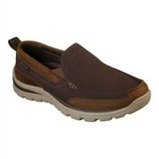 Skechers Men's Relaxed Fit Superior Milford Casual Slip-on Sneaker (Wide Width Available)