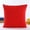 Red, variant on Ludlz Home Room Sofa Bed Decor Solid Color Throw Pillow Case Square Cushion Cover