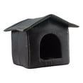 thumbnail image 2 of Cat House, Kitty Shelter with Waterproof Roof, Washable and Foldable Feral, 2 of 8