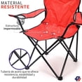 thumbnail image 4 of 4 Piezas Silla Para Acampar Plegable Camping Playa Y Pesca, 4 of 8