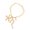 gold white 0936, variant on Star Charm Anklet for Women Shell Detail Imitation Pearls Jewelry for Beach Wedding Party Wear