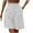 White, variant on cfhntfmh Womens Shorts Dressy Casual Summer High Waisted Pleated Business Work Trouser Shorts with Pockets