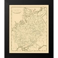 thumbnail image 2 of Arrowsmith 20x24 Black Modern Framed Museum Art Print Titled - Europe Russia - Arrowsmith 1812, 2 of 5