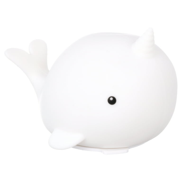 Globe Electric LED Narwhal Rechargeable Silicone Clip-On Kids
