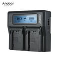 thumbnail image 1 of Andoer NP-FZ100 Dual Channel LCD Camera Battery for Sony A7III A9 A7RIII A7SIII, 1 of 7