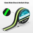 thumbnail image 3 of 360Tronix Anti Slip Tape with Glow in The Dark Strips 2 Inch x 33 Feet, Premium Step Grip Tape, Outdoor/Indoor Waterproof High Traction Floor Safety Non Skid Tape for Stairs Treads Steps, 3 of 13